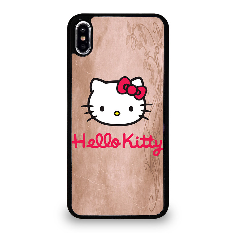 HELLO KITTY FACE iPhone XS Max Case Cover