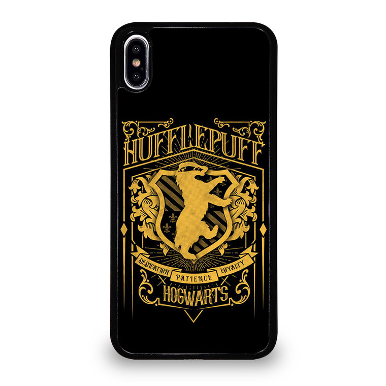 Hogwarts Hufflepuff Loyalty iPhone XS Max Case Cover