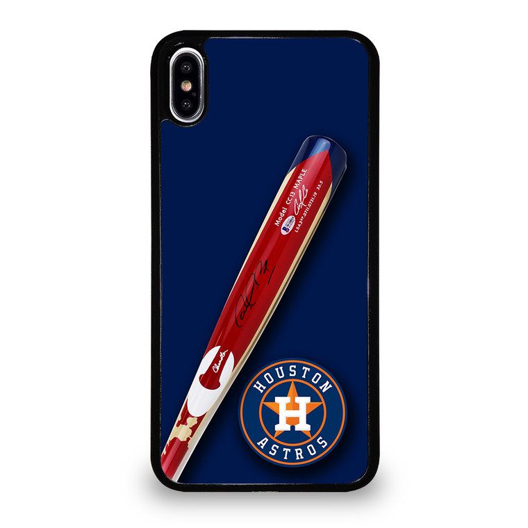 Houston Astros Correa's Stick Signed iPhone XS Max Case Cover