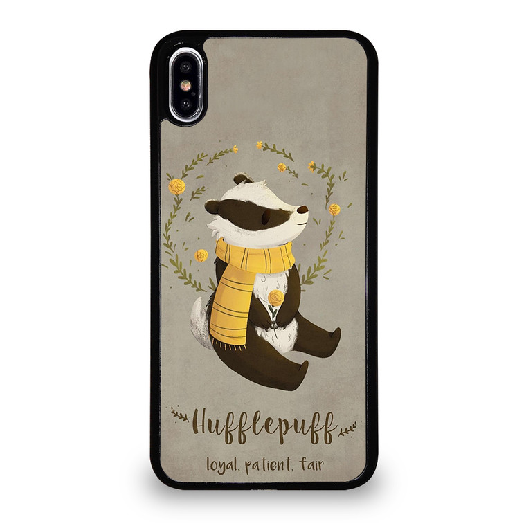 Hufflepuff Loyal Patient Fair iPhone XS Max Case Cover