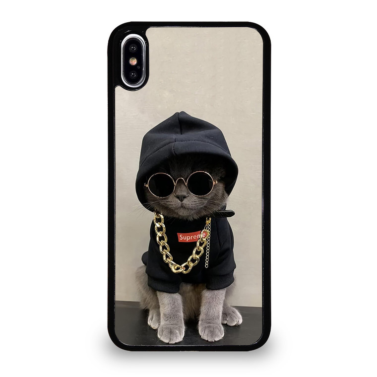 Hype Beast Cat iPhone XS Max Case Cover