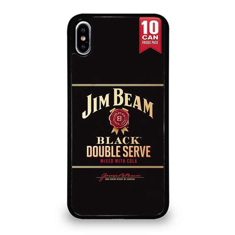 Jim Beam Black Mixed iPhone XS Max Case Cover