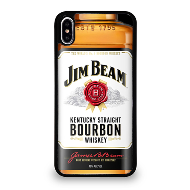 Jim Beam Bottle iPhone XS Max Case Cover