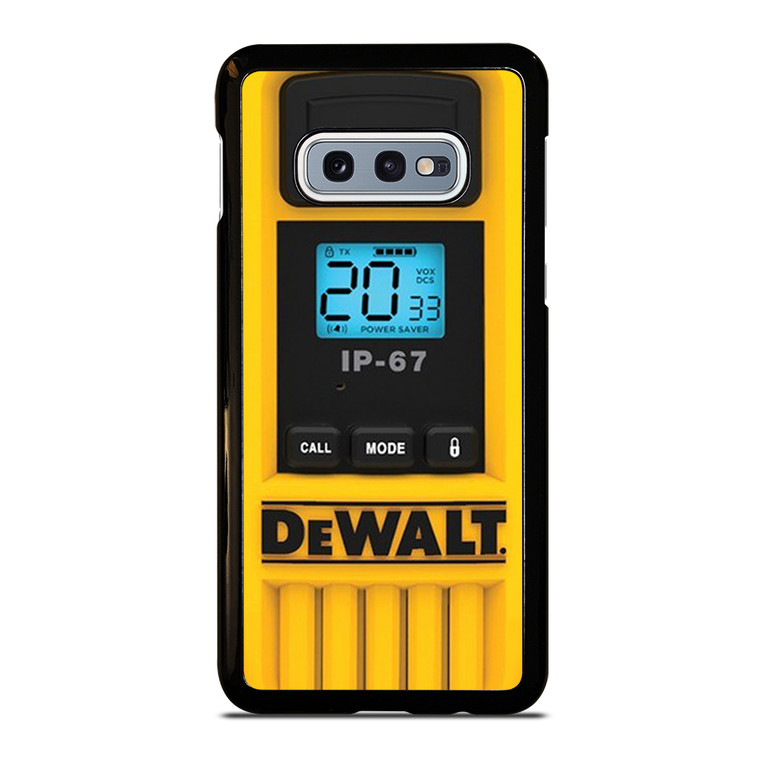DEWALT WALKIE TALKIE Samsung Galaxy S10e Case Cover
