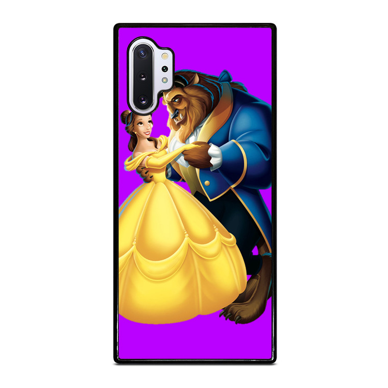 BEAUTY AND THE BEAST ROMANCE DANCING CARTOON Samsung Galaxy Note 10 Plus Case Cover