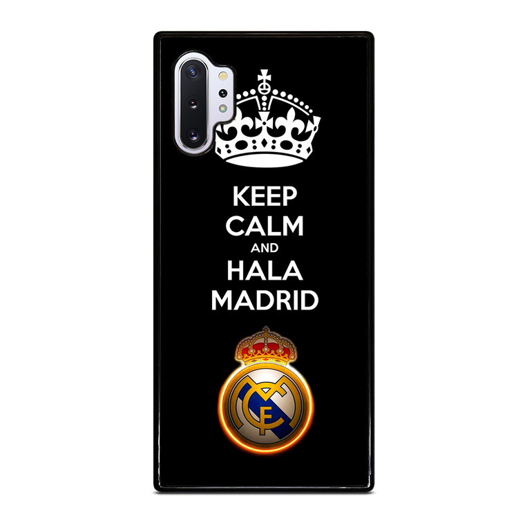 KEEP CALM AND HALA MADRID Samsung Galaxy Note 10 Plus Case Cover