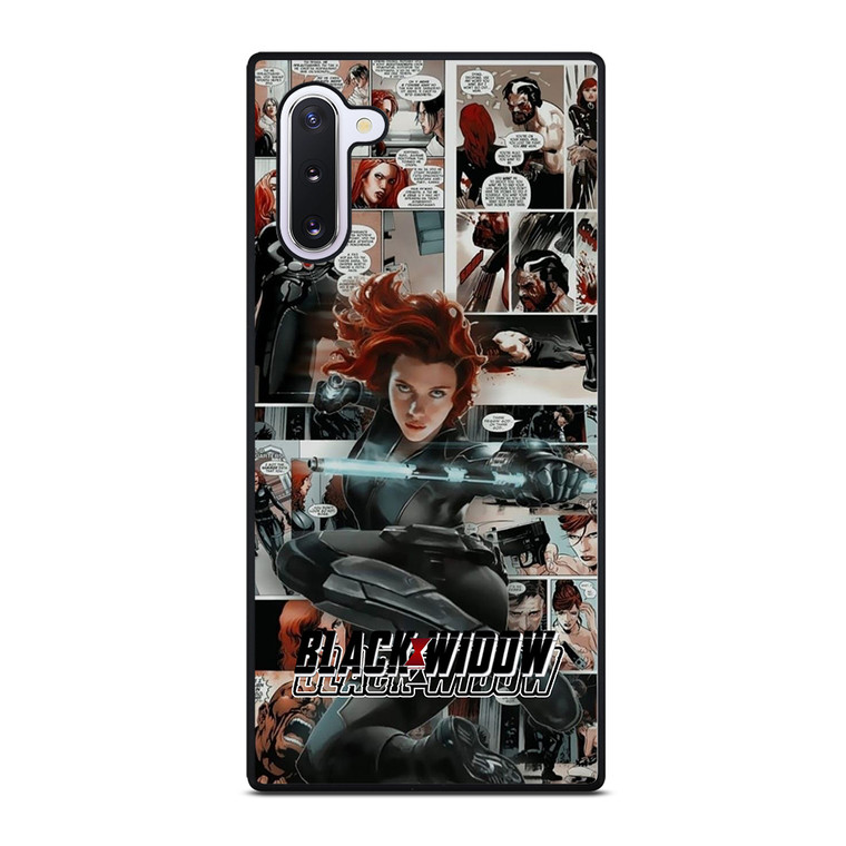 Black Widow Comic Samsung Galaxy Note 10 5G Case Cover