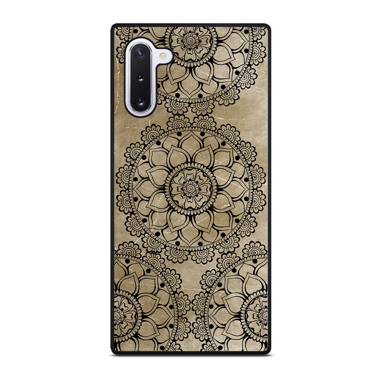 HENNA MANDALA DESIGN Samsung Galaxy Note 10 5G Case Cover