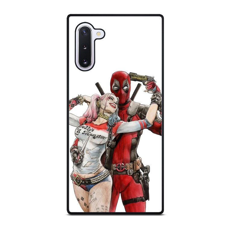 Iconic Deadpool & Harley Quinn Samsung Galaxy Note 10 5G Case Cover