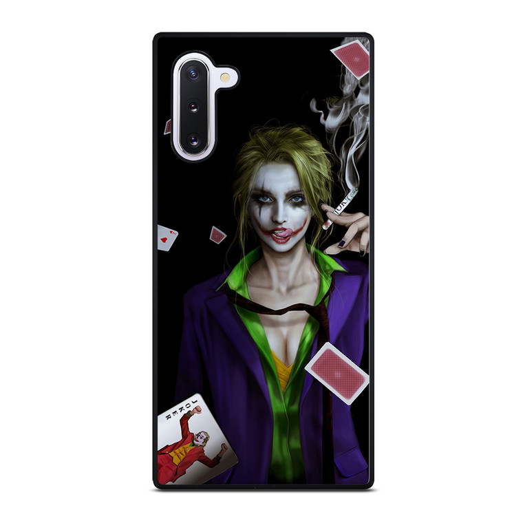 Joker Girl Smoking Samsung Galaxy Note 10 5G Case Cover