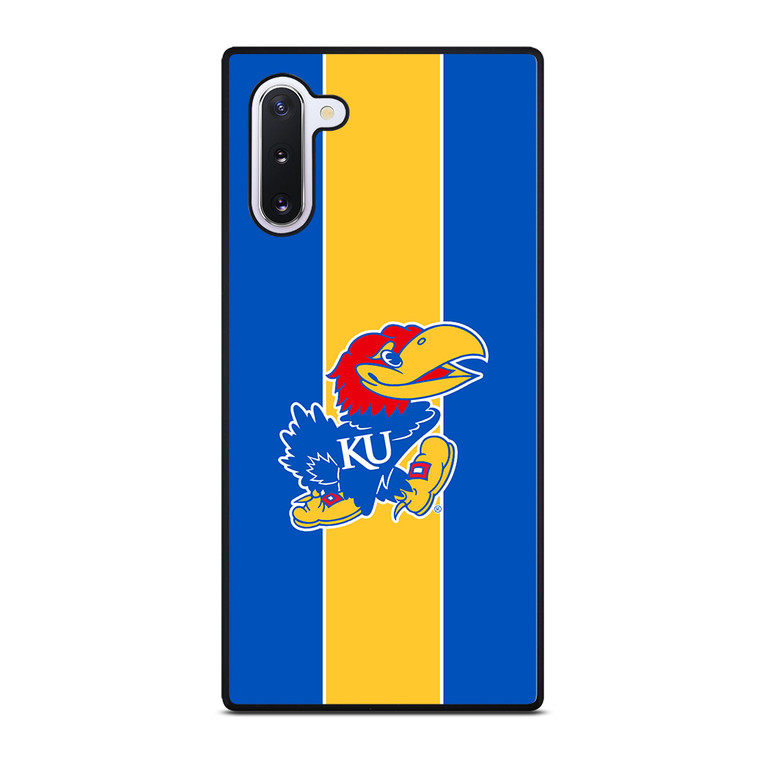 Kansas Jayhawks Logo Samsung Galaxy Note 10 5G Case Cover