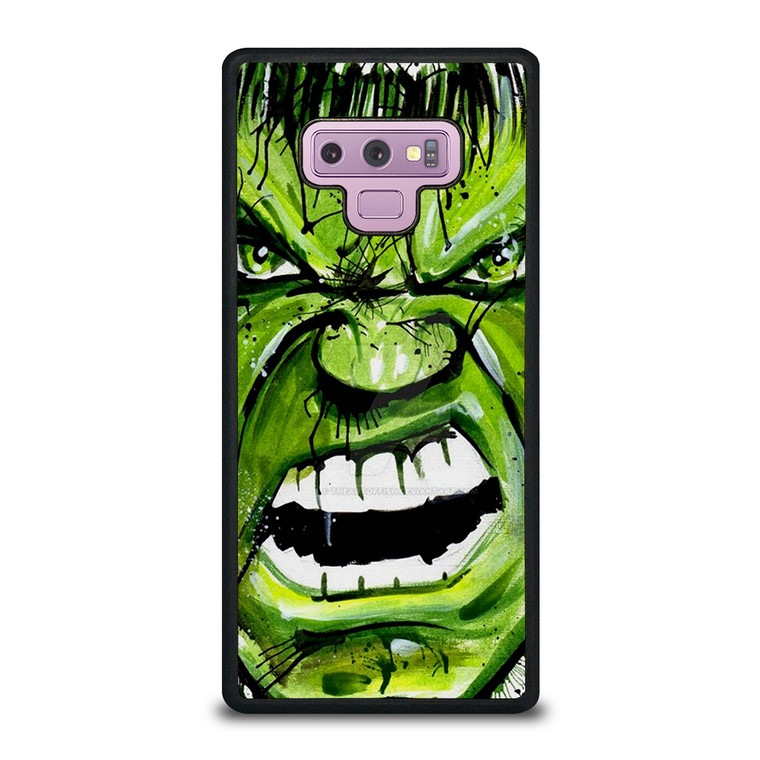 Hulk Comic Face Samsung Galaxy Note 9 Case Cover
