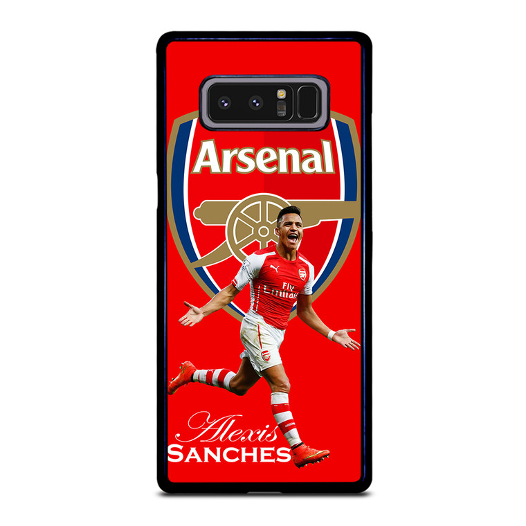 ALEXIS SANCHES ARSENAL Samsung Galaxy Note 8 Case Cover