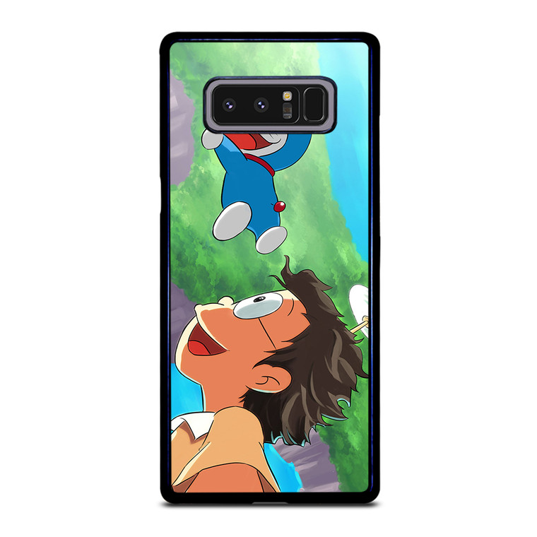 DORAEMON AND NOBITA FLY Samsung Galaxy Note 8 Case Cover