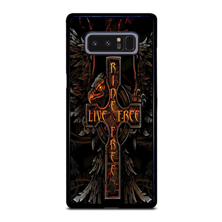 HARLEY RIDE LIVE FREE Samsung Galaxy Note 8 Case Cover