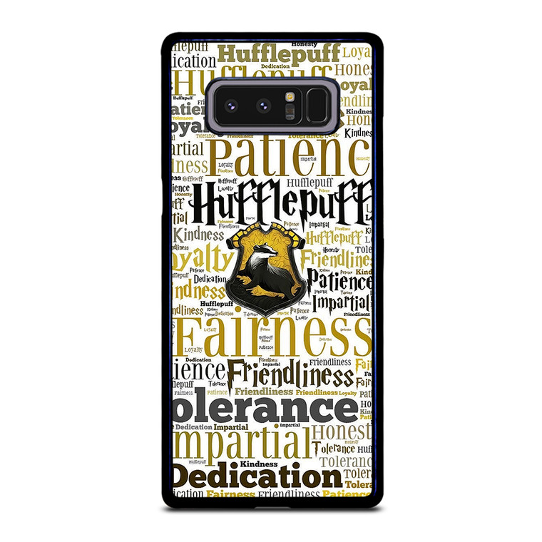 Hufflepuff Harry Potter Wallpaper Samsung Galaxy Note 8 Case Cover