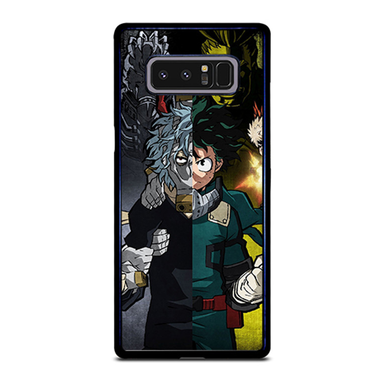 Izuku Midoriya My Hero Academia Face Off Samsung Galaxy Note 8 Case Cover