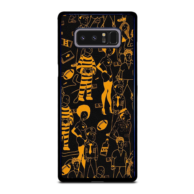 J-COLE THE NEVER STORY Samsung Galaxy Note 8 Case Cover