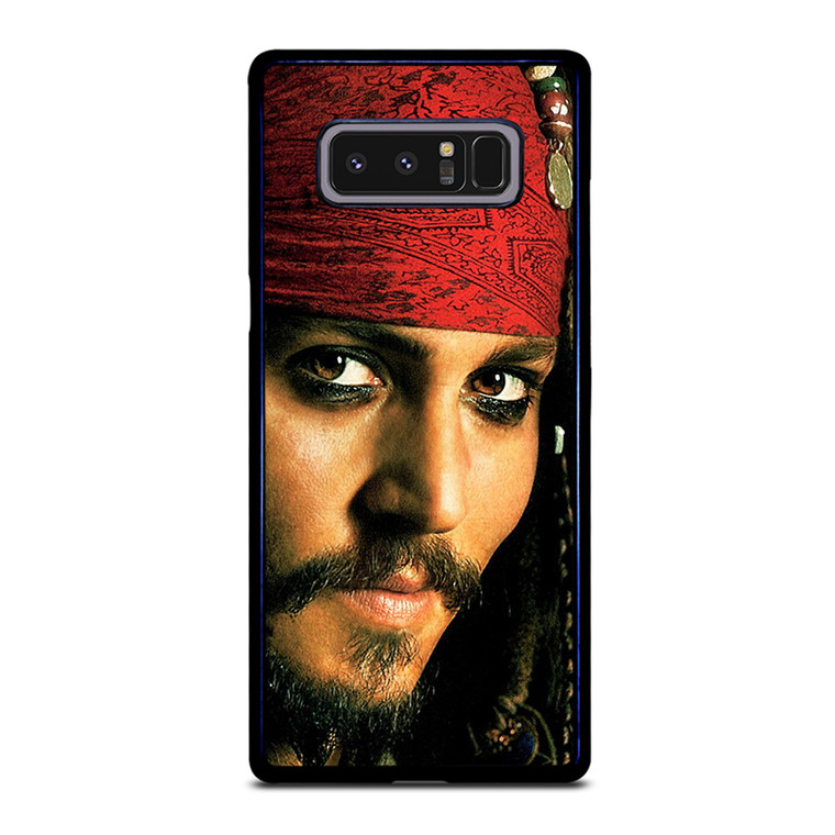JACK SPARROW PIRATES OF THE CARIBBEAN Samsung Galaxy Note 8 Case Cover