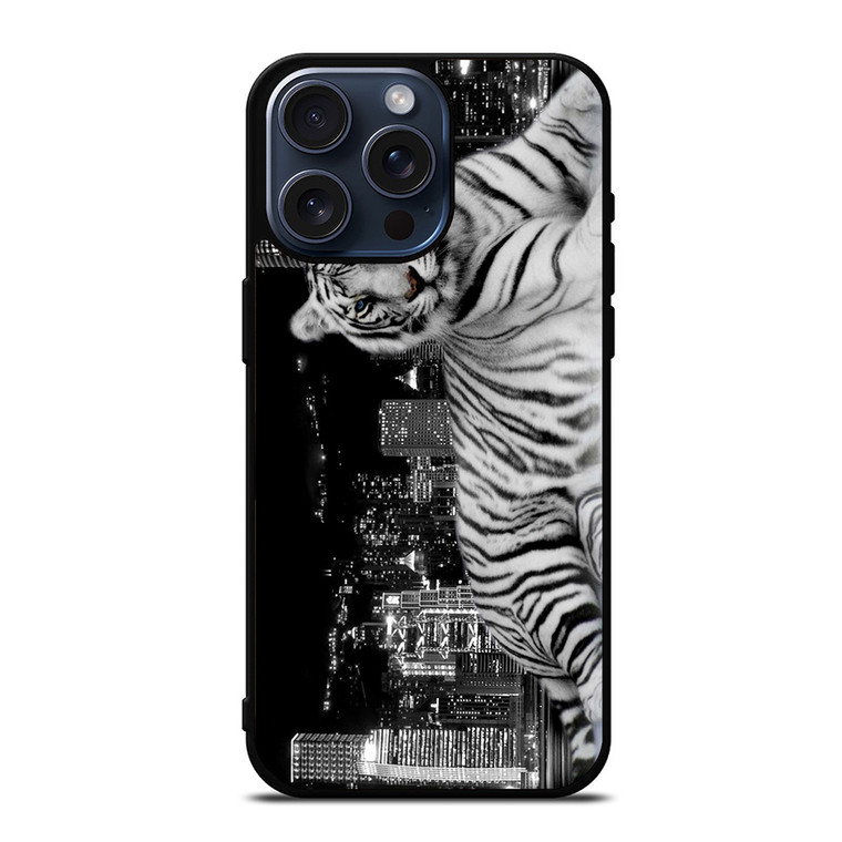 BENGAL TIGER BLACK SHADOW iPhone 15 Pro Max Case Cover