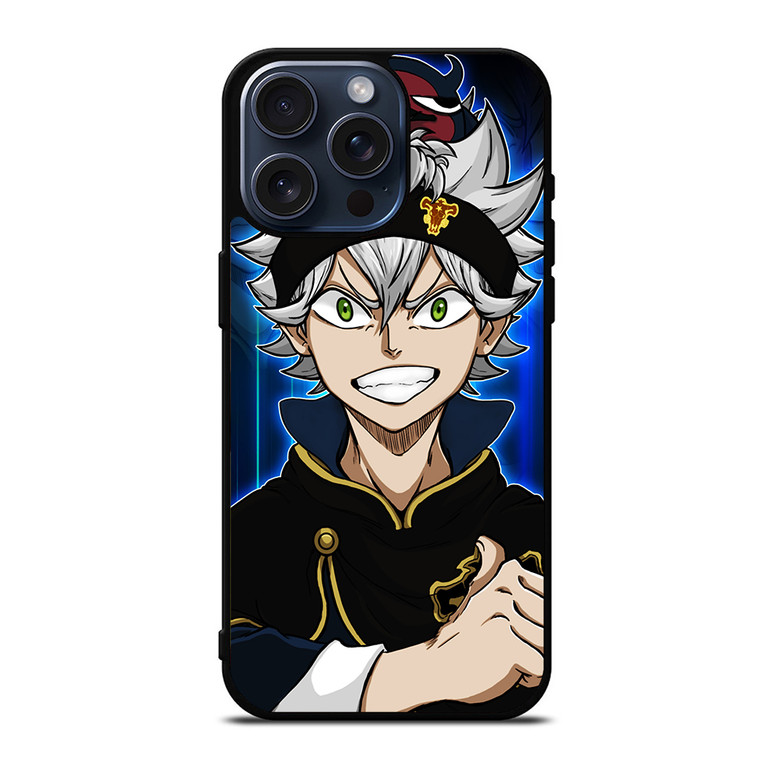 Black Clover Anime Character iPhone 15 Pro Max Case Cover