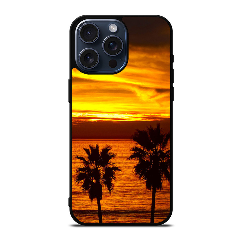 CALI CALIFORNIA COASTAL BEACH iPhone 15 Pro Max Case Cover