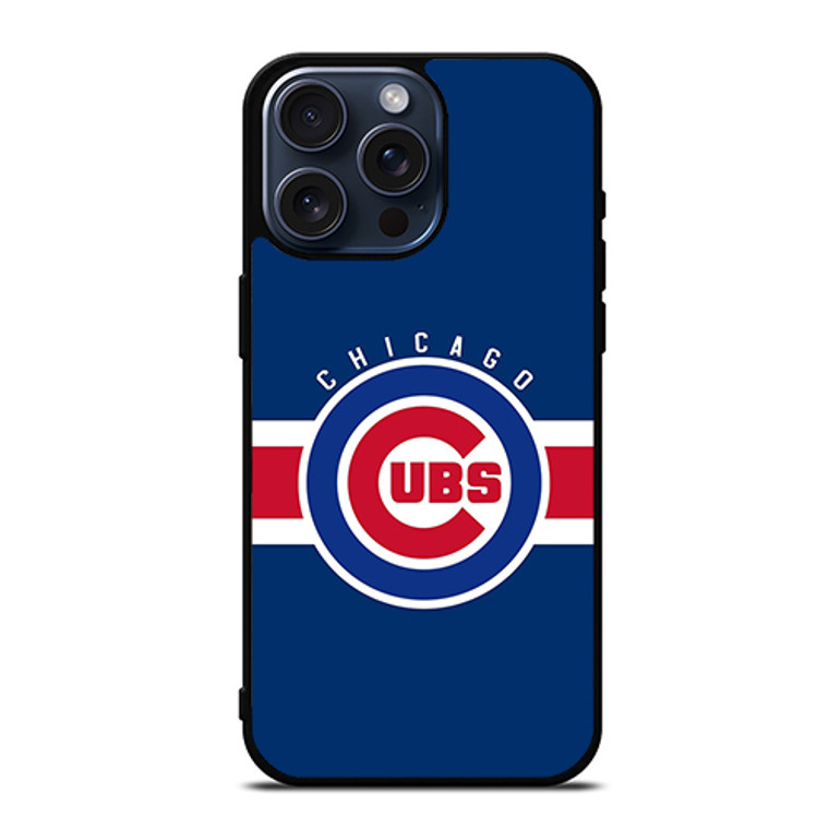 Chicago Cubs Logo iPhone 15 Pro Max Case Cover