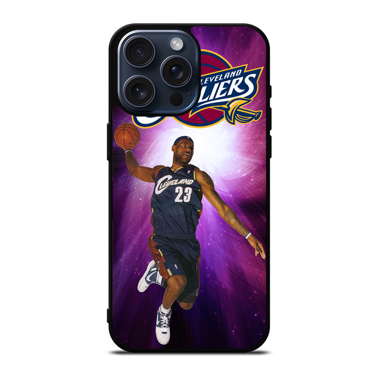 CLEVELAND CAVALIERS KING JAMES iPhone 15 Pro Max Case Cover
