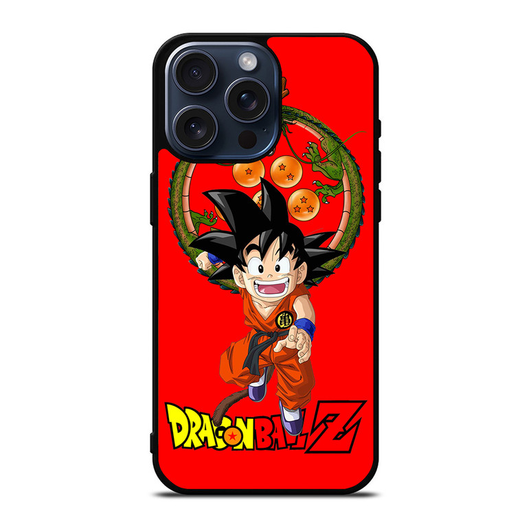 DRAGON BALL Z GOKU iPhone 15 Pro Max Case Cover