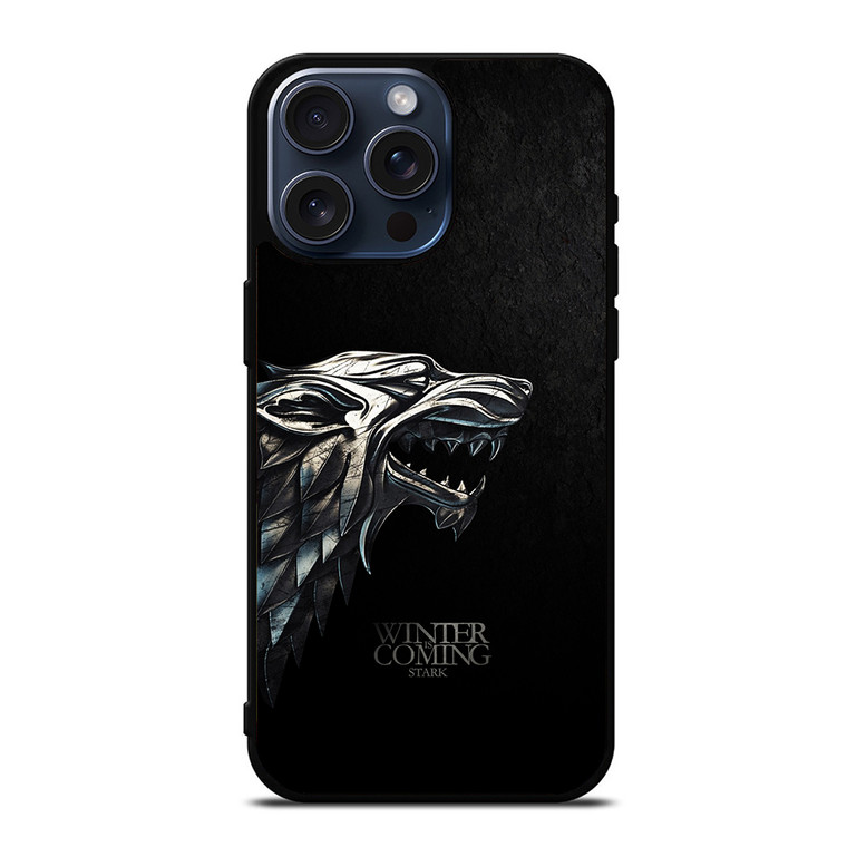 Game Of Thrones House Stark Winter iPhone 15 Pro Max Case Cover