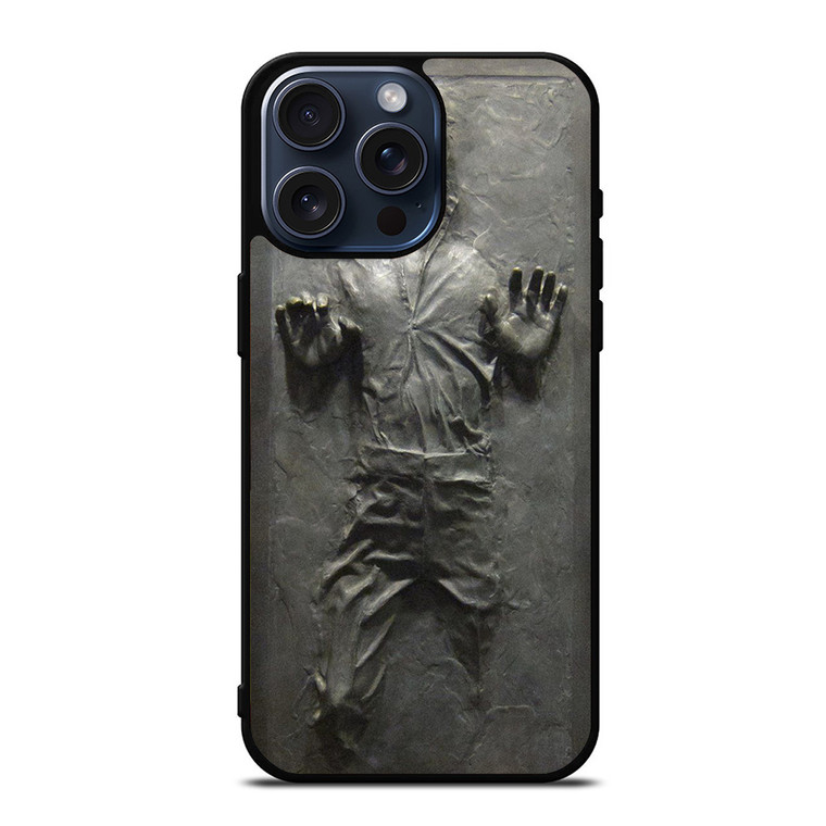 HANS SOLO STAR WARS FROZEN iPhone 15 Pro Max Case Cover