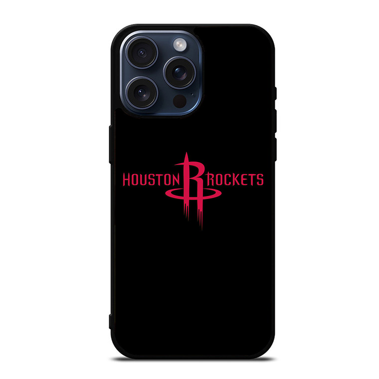 HOUSTON ROCKETS NBA iPhone 15 Pro Max Case Cover