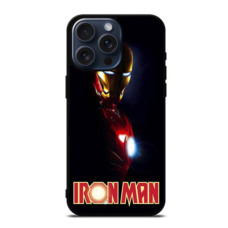 IRON MAN BLACK SHADOW iPhone 15 Pro Max Case Cover