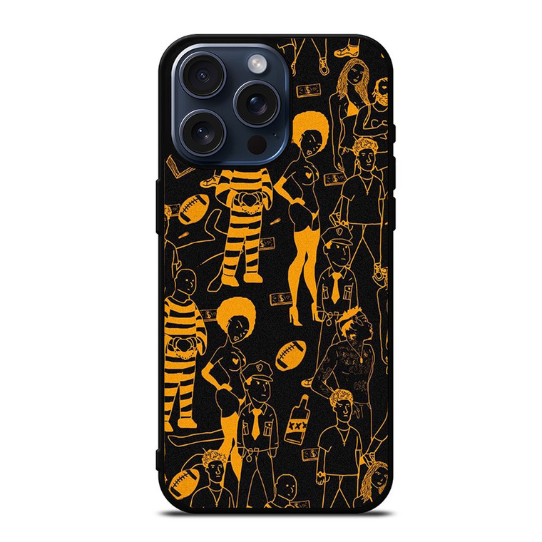 J-COLE THE NEVER STORY iPhone 15 Pro Max Case Cover