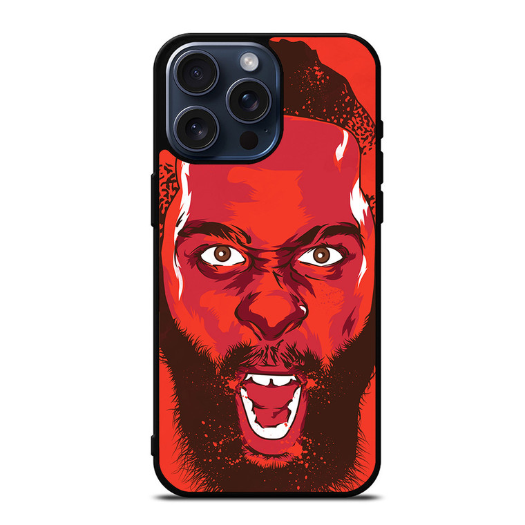 JAMES HARDEN FEAR THE BEARD iPhone 15 Pro Max Case Cover