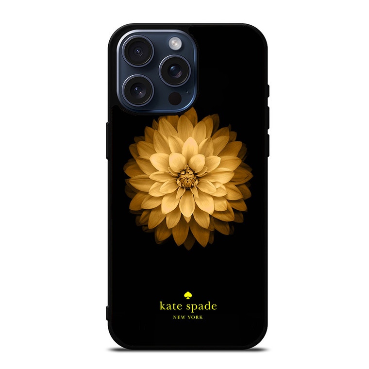 KATE SPADE YELLOW LOTUS iPhone 15 Pro Max Case Cover
