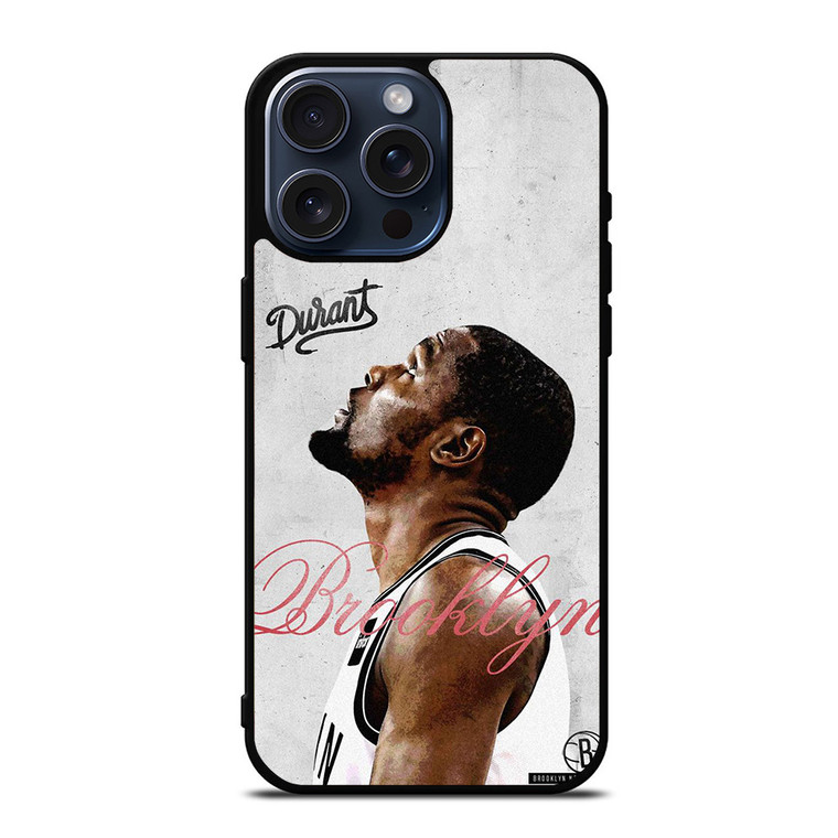 Kevin Durant Brooklin iPhone 15 Pro Max Case Cover