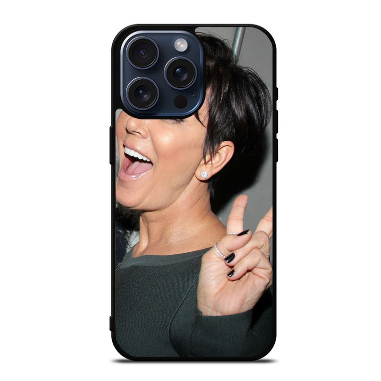 KRIS JENNER PISS CODE iPhone 15 Pro Max Case Cover