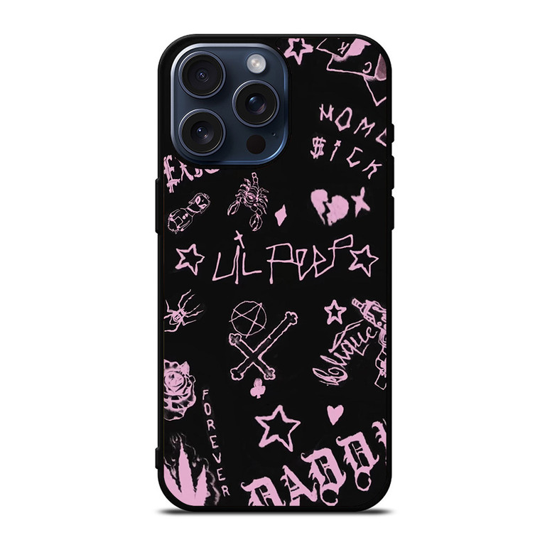 LIL PEEP TATTOO CONCEPT iPhone 15 Pro Max Case Cover
