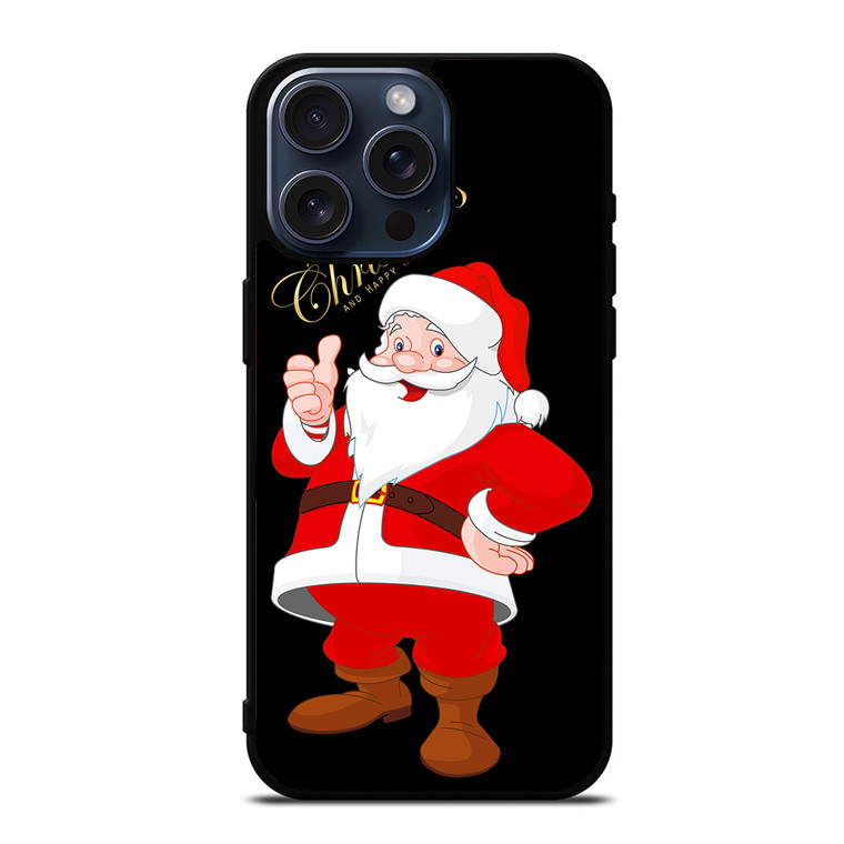 MERRY CHRISTMAS SANTA iPhone 15 Pro Max Case Cover