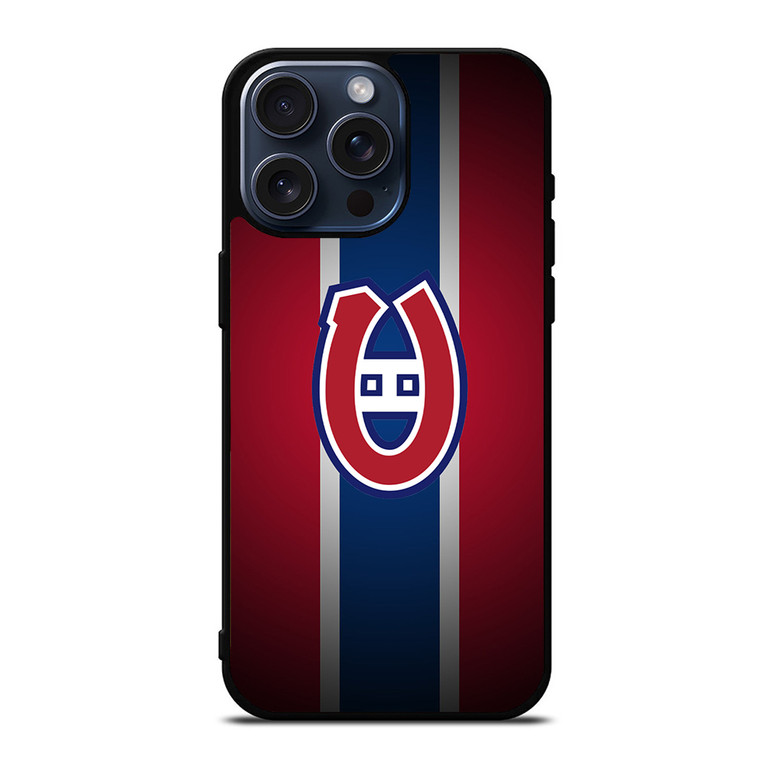 MONTREAL CANADIENS FLAG LOGO iPhone 15 Pro Max Case Cover