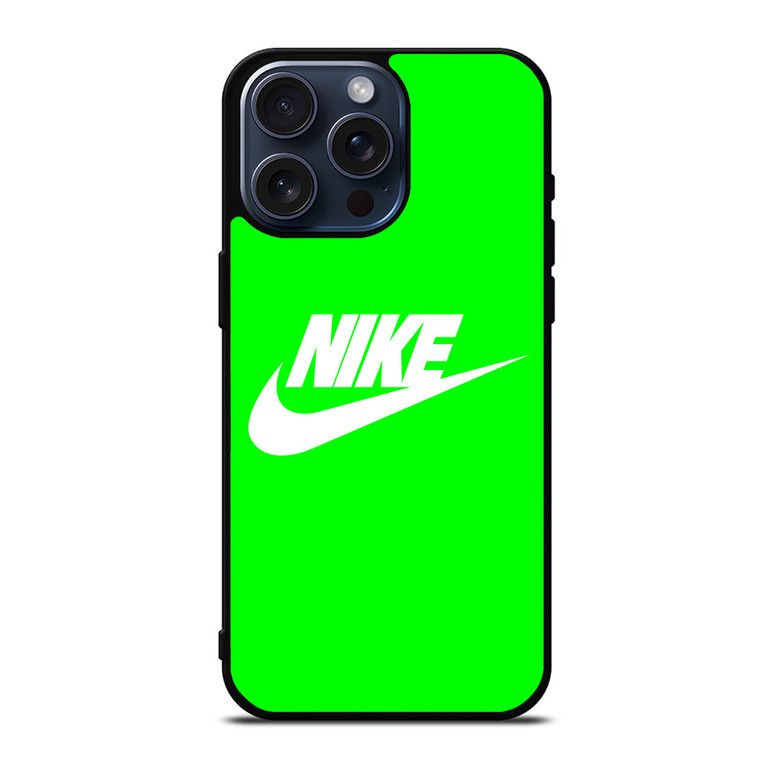 NIKE IN GREEN iPhone 15 Pro Max Case Cover