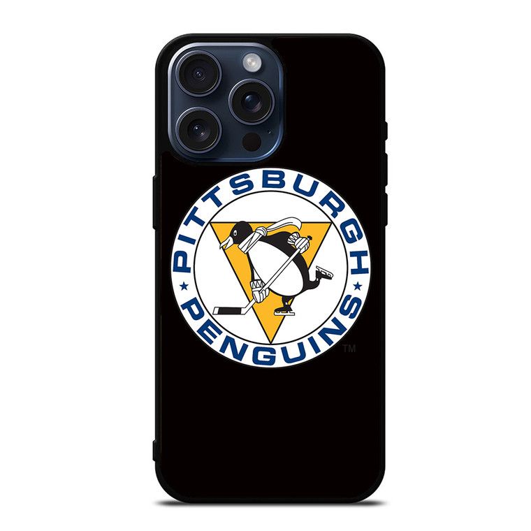 PITTSBURGH PENGUINS LOGO iPhone 15 Pro Max Case Cover