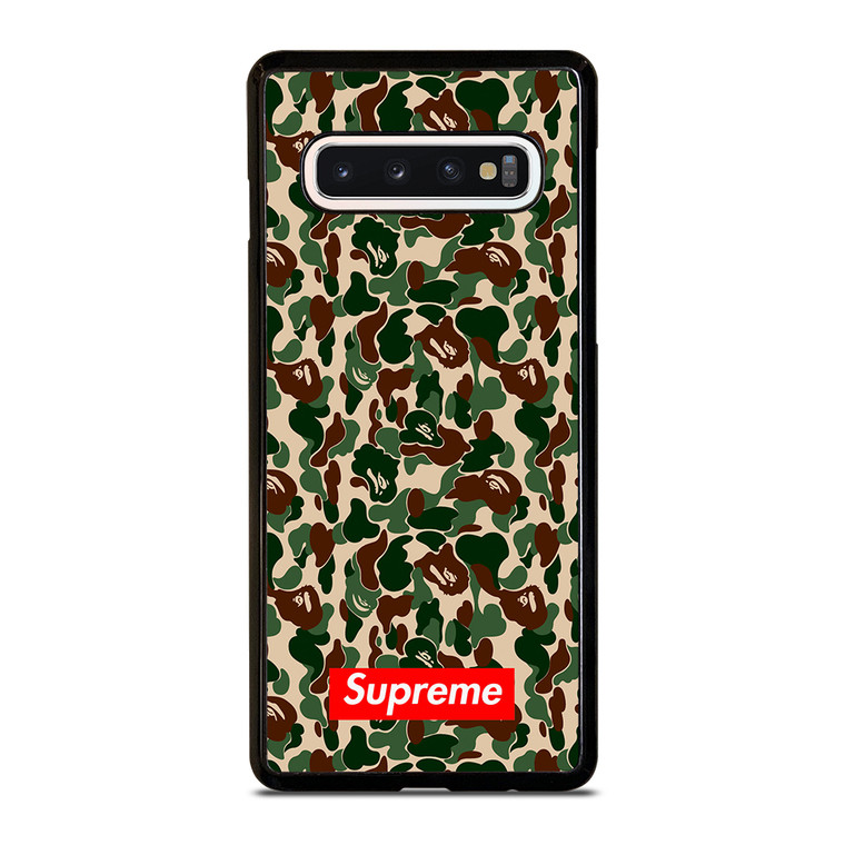 BAPE BATHING APE SUPREME Samsung Galaxy S10 Case Cover