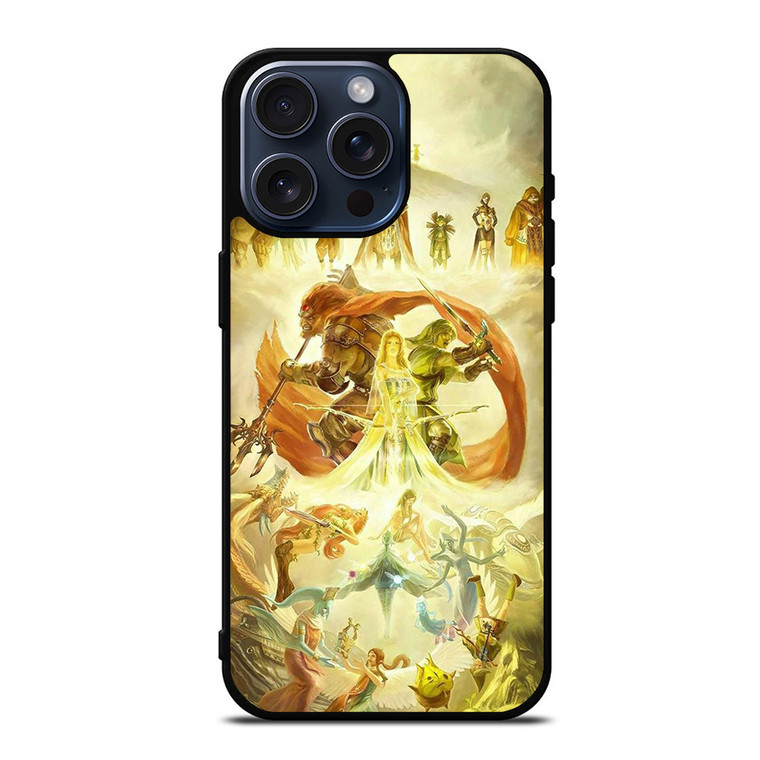 THE LEGEND OF ZELDA ABSTRACT iPhone 15 Pro Max Case Cover