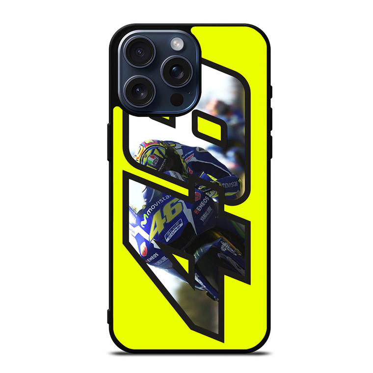 VALENTINO ROSSI THE DOCTOR 46 iPhone 15 Pro Max Case Cover
