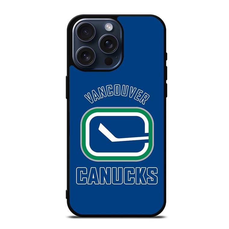 Vancouver Canucks Team iPhone 15 Pro Max Case Cover