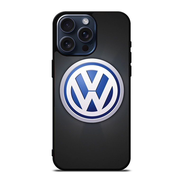 VOLKSWAGEN VW LOGO iPhone 15 Pro Max Case Cover
