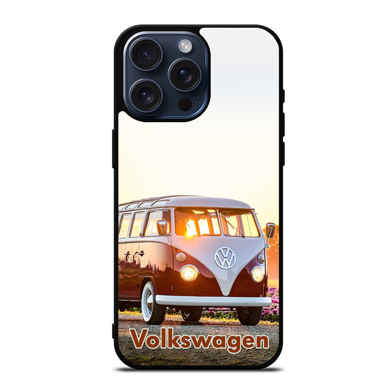 VW Volkswagen Van iPhone 15 Pro Max Case Cover