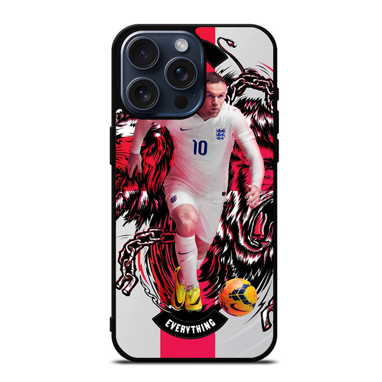 WAYNE ROONEY THE LEGEND iPhone 15 Pro Max Case Cover